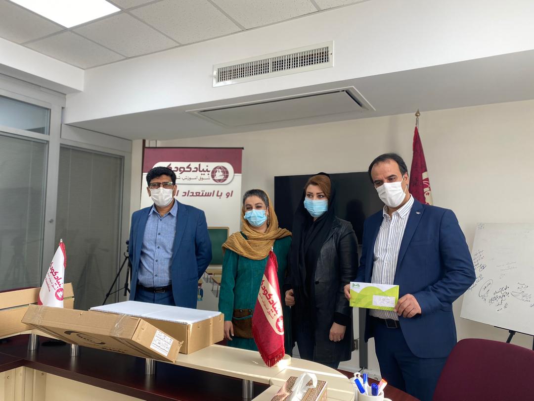 اولین سری اقلام «پرگولا» به بنیاد کودک تحویل داده شد